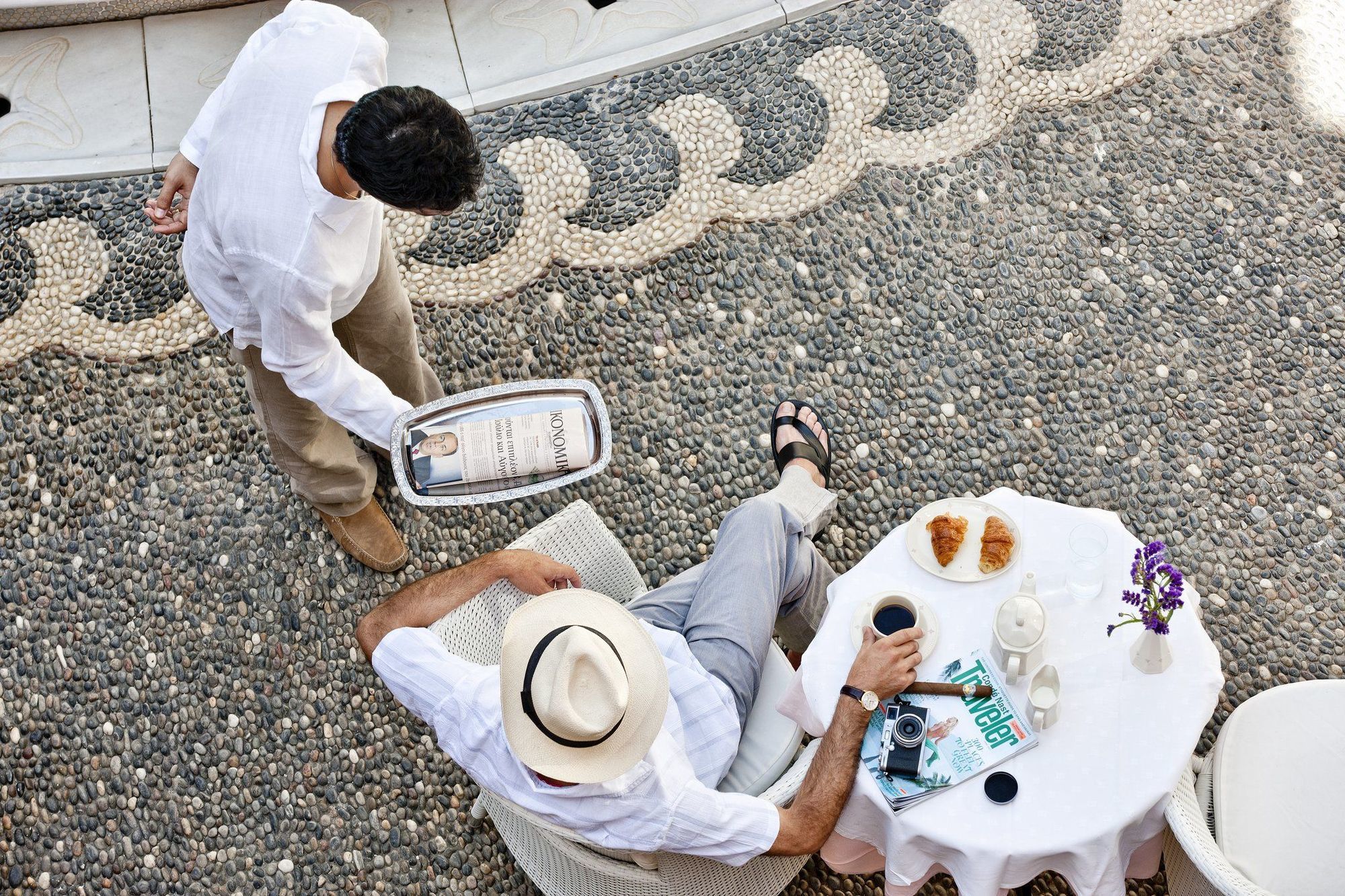 Palazzo Rimondi Boutique Hotel Agios Andonios  Restoran gambar